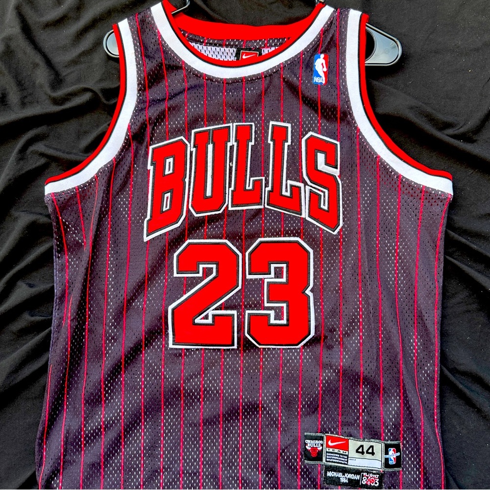 Nike Michael Jordan NBA Authentic 8403 flight retro Chicago Bulls jersey